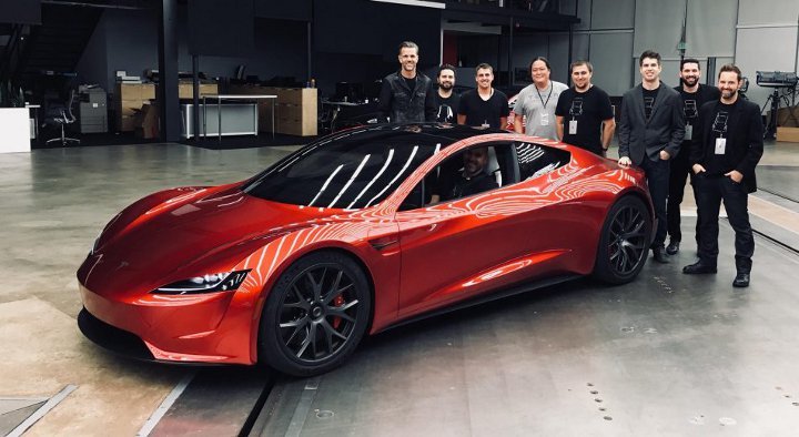 Tesla Roadster 2020  -  