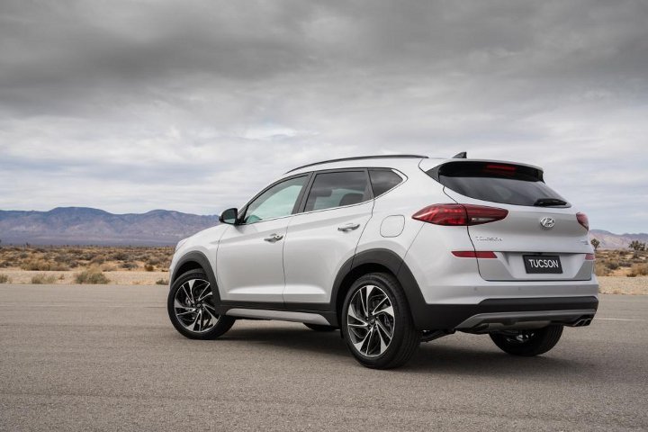 Hyundai Tucson 2019 - вид сзади