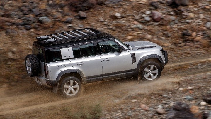 Land Rover Defender 2020 года - вид сверху