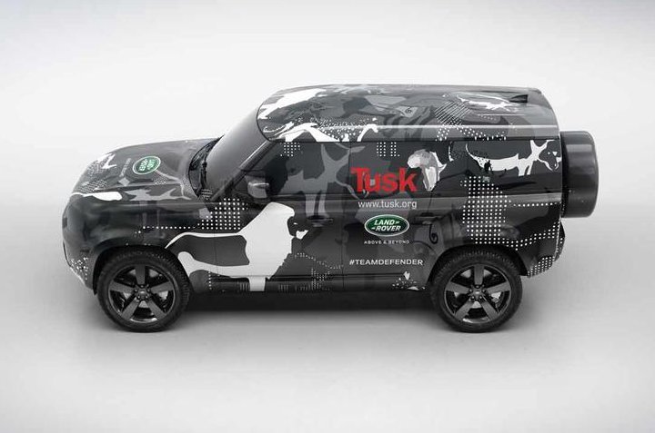 Land Rover Defender 2020 года - вид сверху