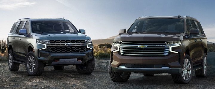 Chevrolet Tahoe 2021 года и 2020 года