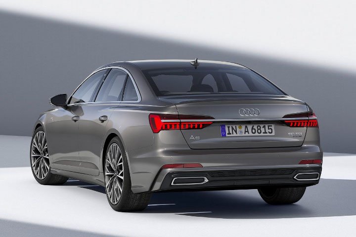 Audi A6 2019 года - вид сзади